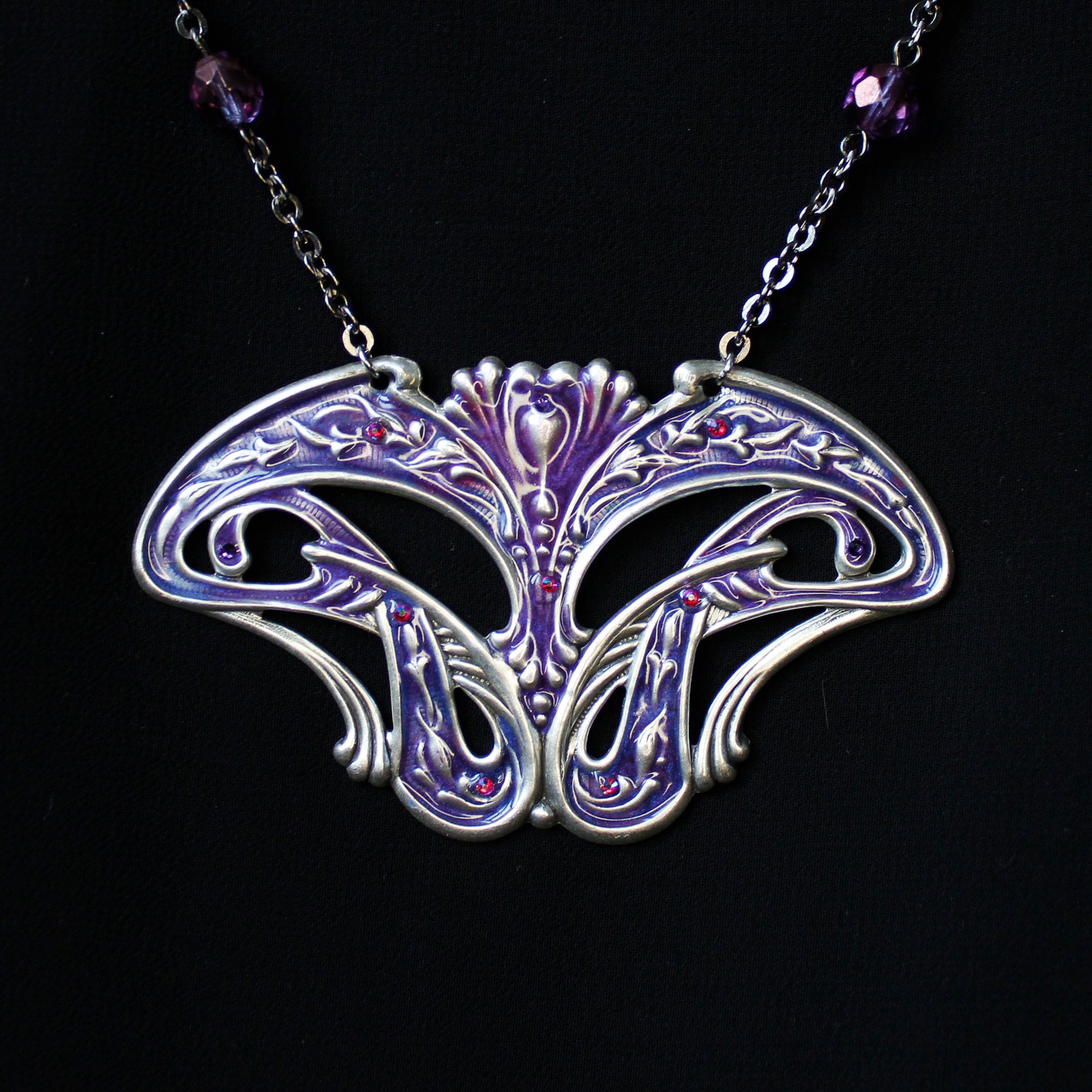 Purple Brilliance Necklace