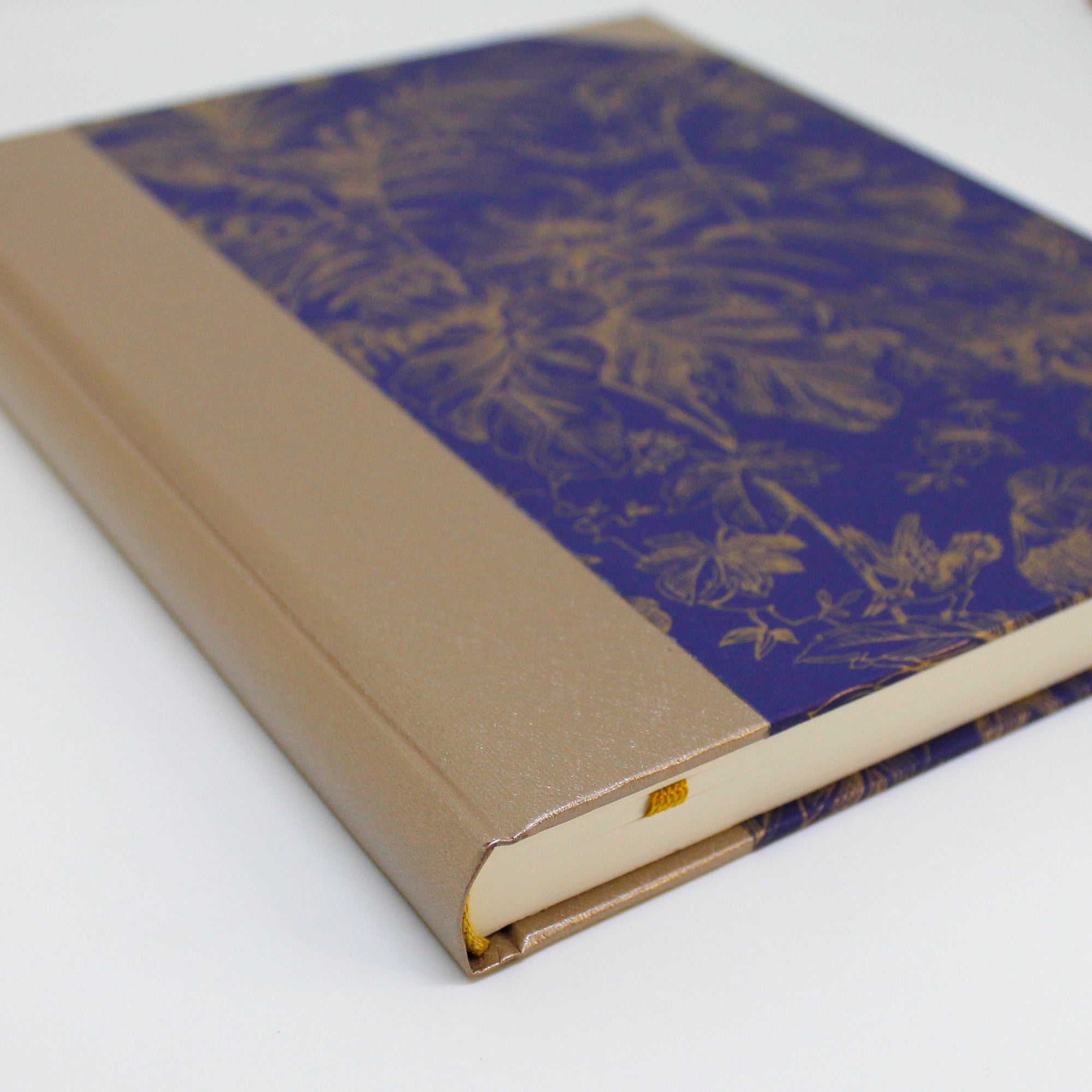 VINTAGE NOTEBOOK PURPLE AND GOLD