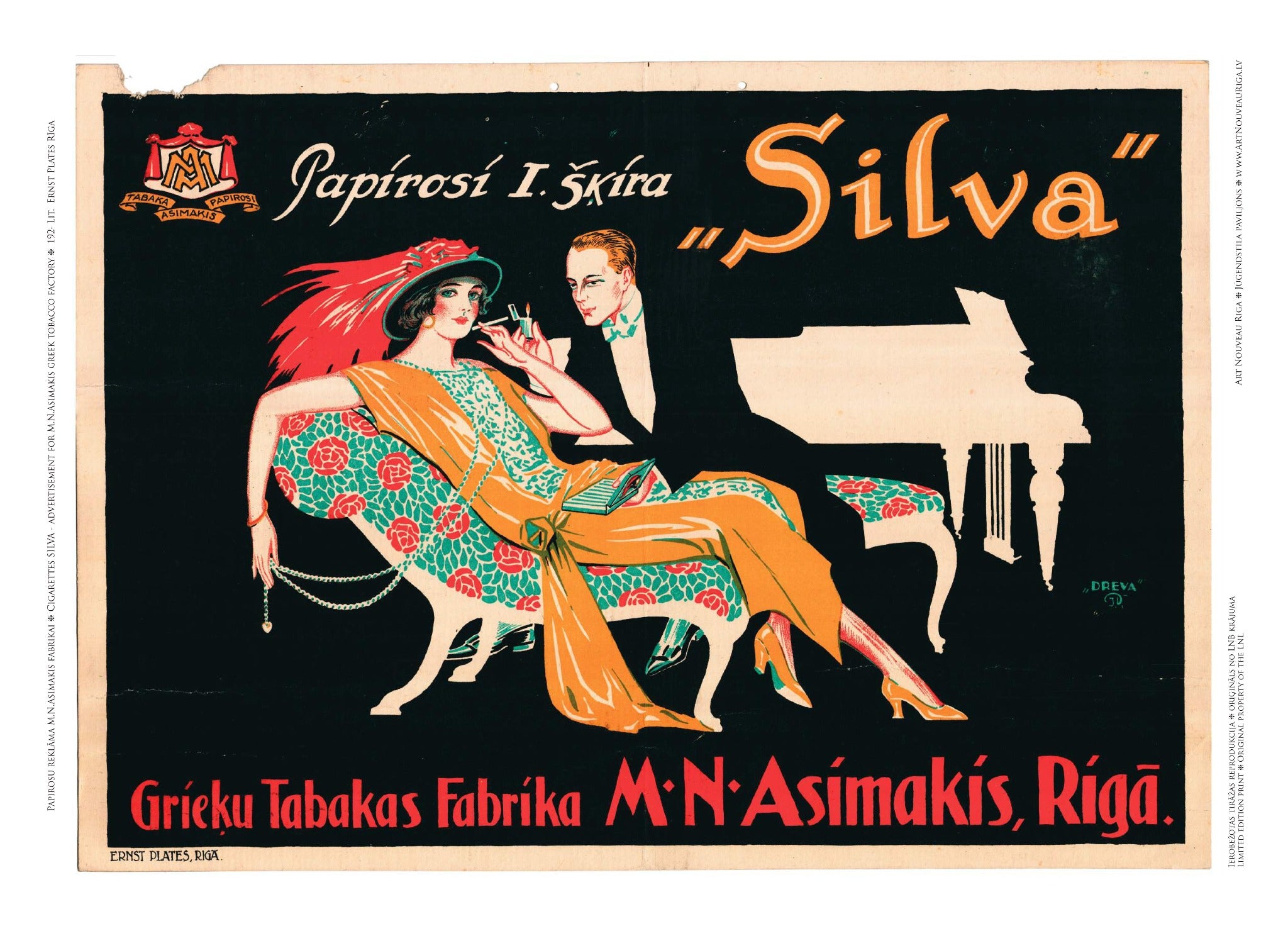 Enchanting Company with Cigarettes Silva