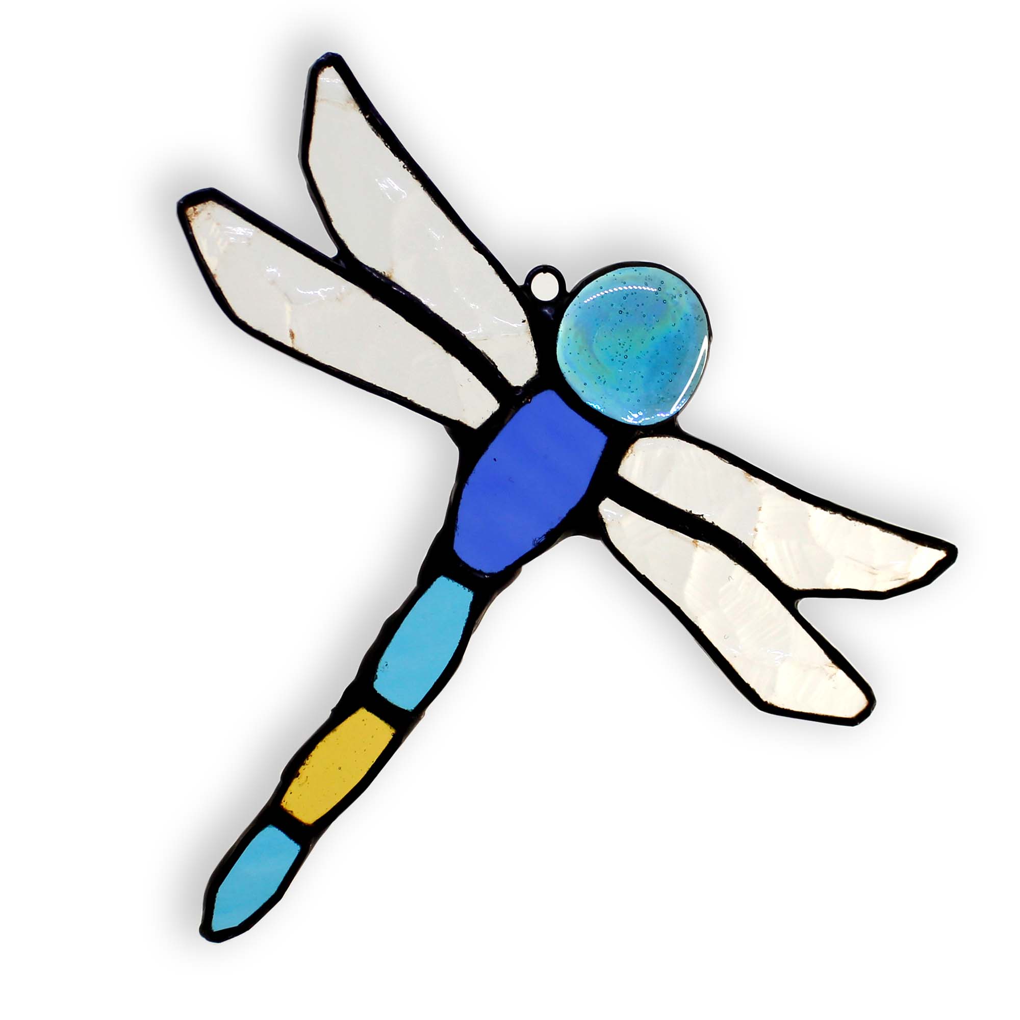 STAINED GLASS DECOR - DRAGONFLY