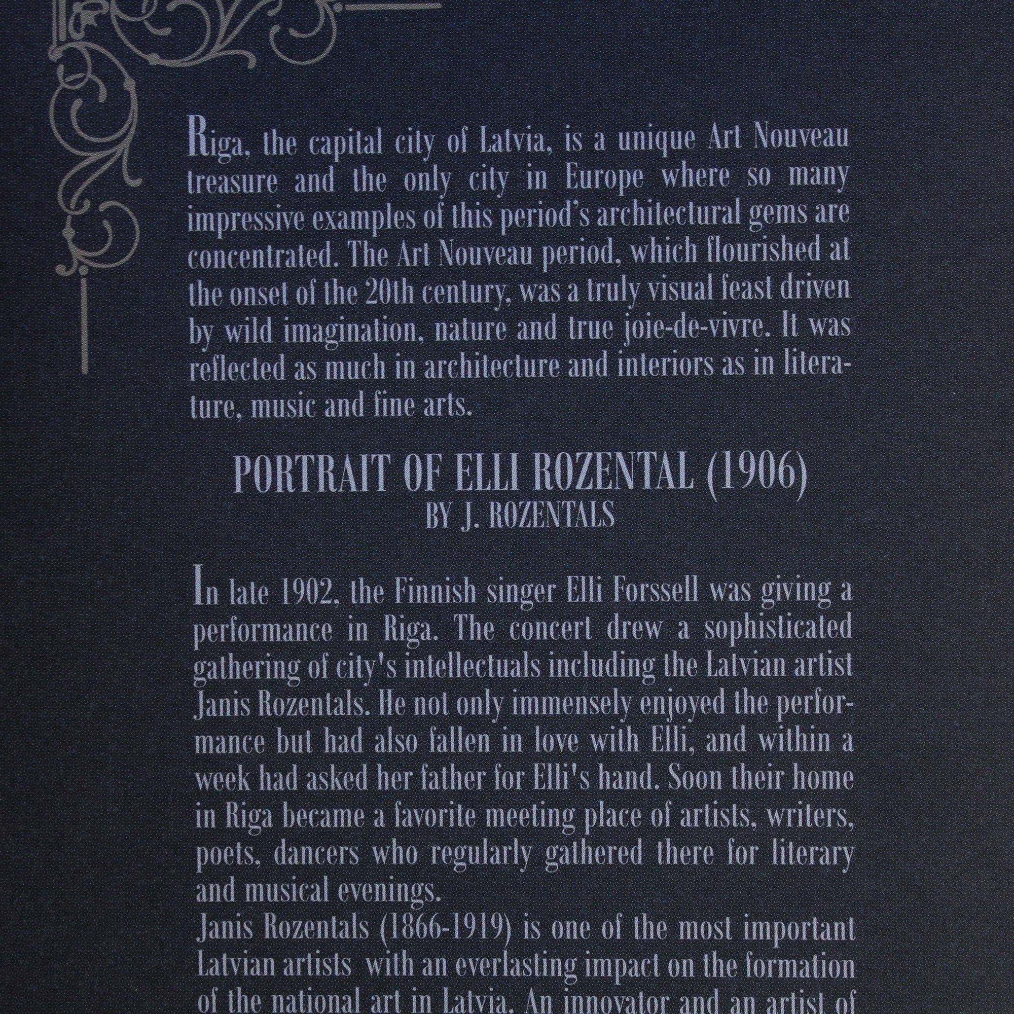 Notebook - Portrait of Elli Rozental (1906)