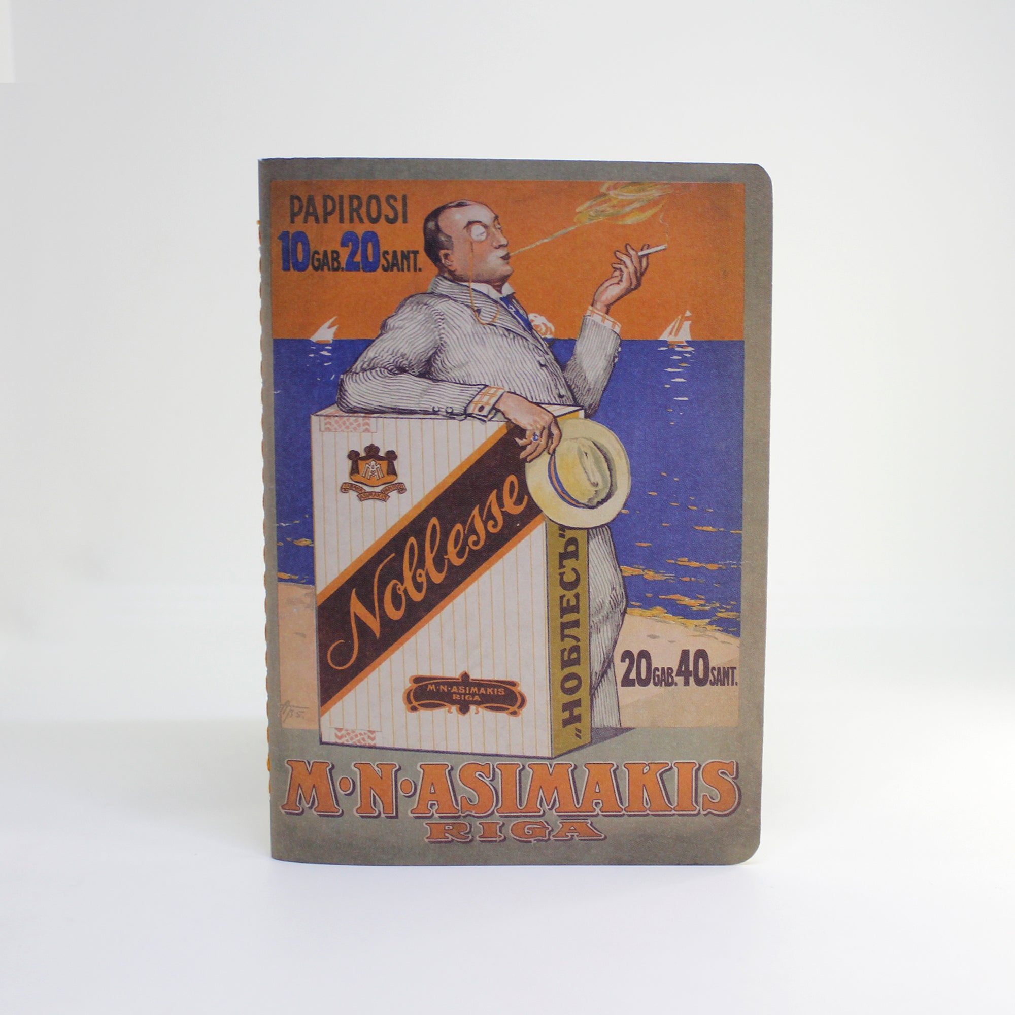 Small notebook - Advertisement for "Noblesse" cigarettes