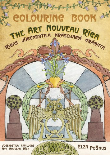 Art Nouveau Riga Colouring Book