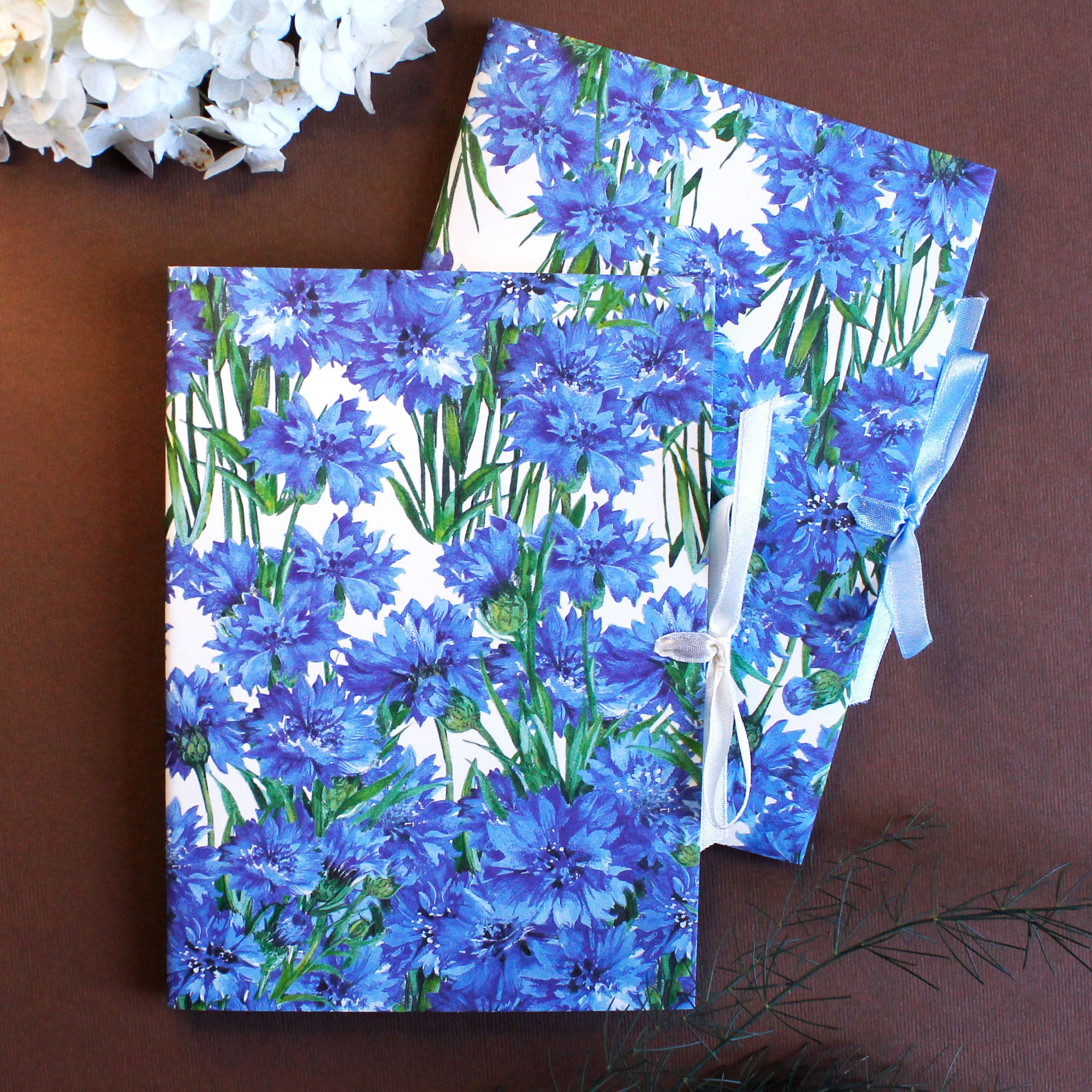 Small Notebook - Cornflowers