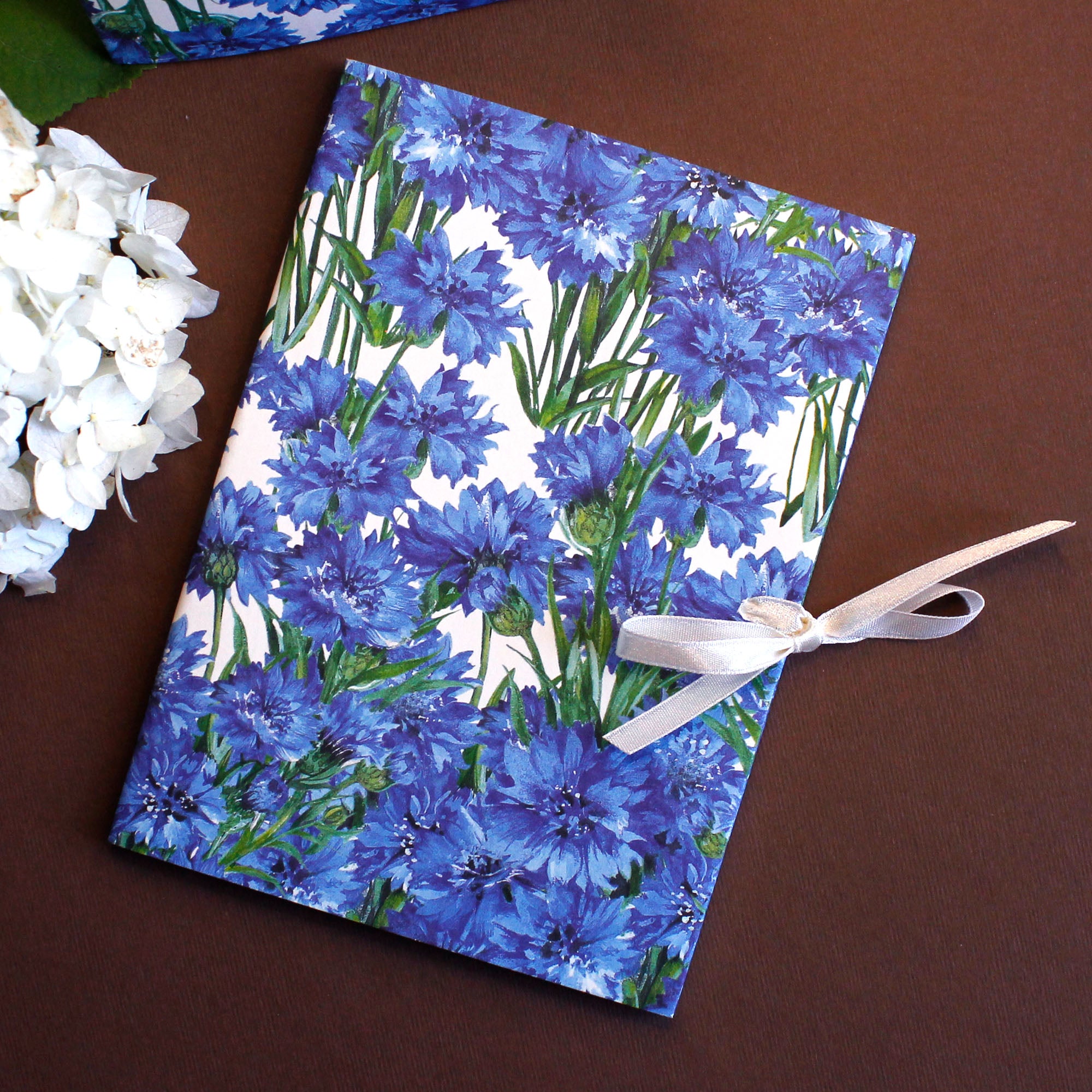 Small Notebook - Cornflowers