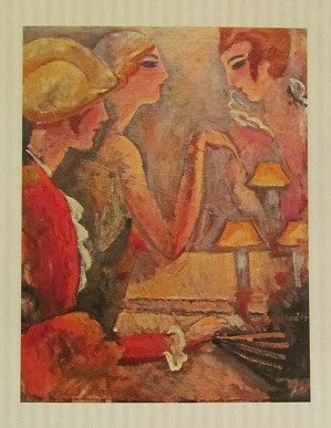 Latvian Artists' Series - "Ladies In Restaurant"