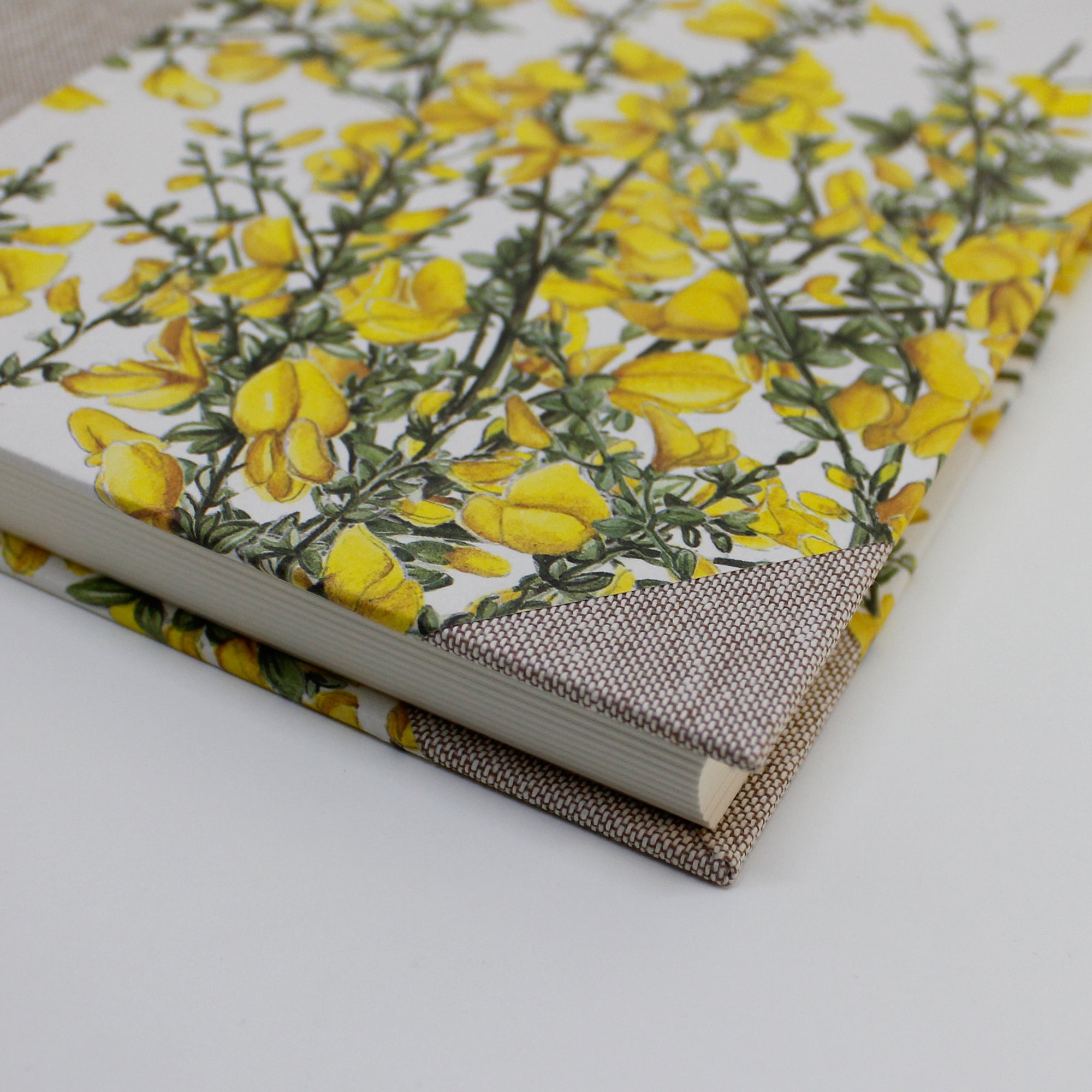 Vintage Notebook - Yellow Flowers