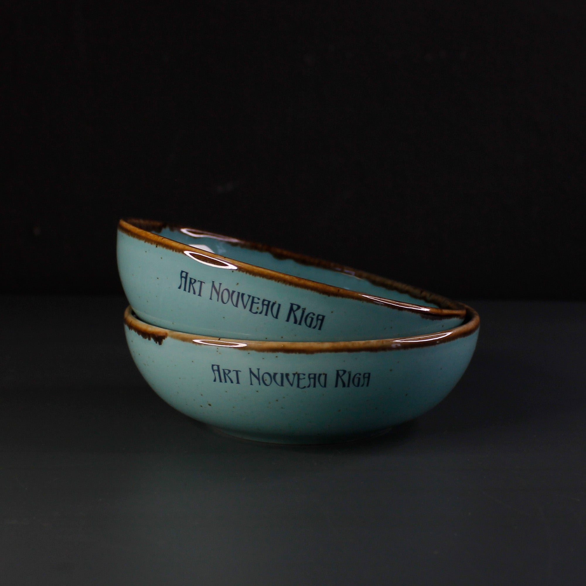 Tiny Ceramic Bowl - Three Roses Turquoise