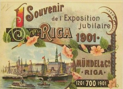 Rīga 1901 sērija - "Mindel &amp; Co Tobacco katalogs"