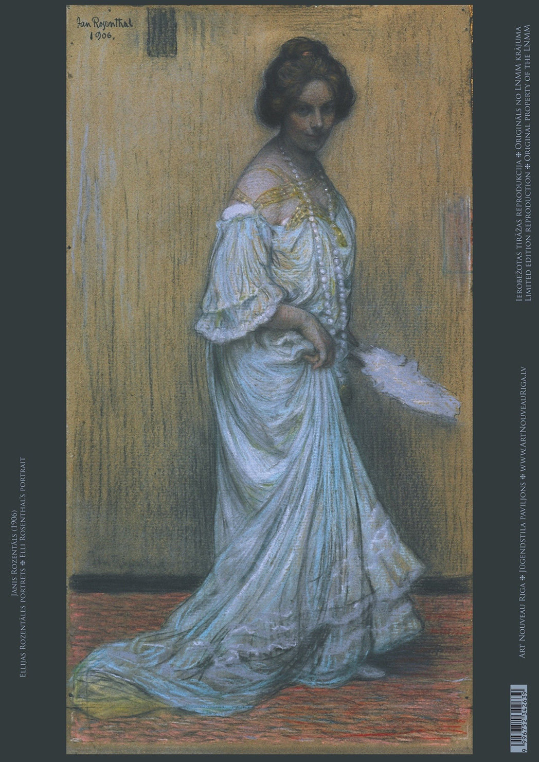 J. Rozentāls - Mākslinieka sievas portrets
