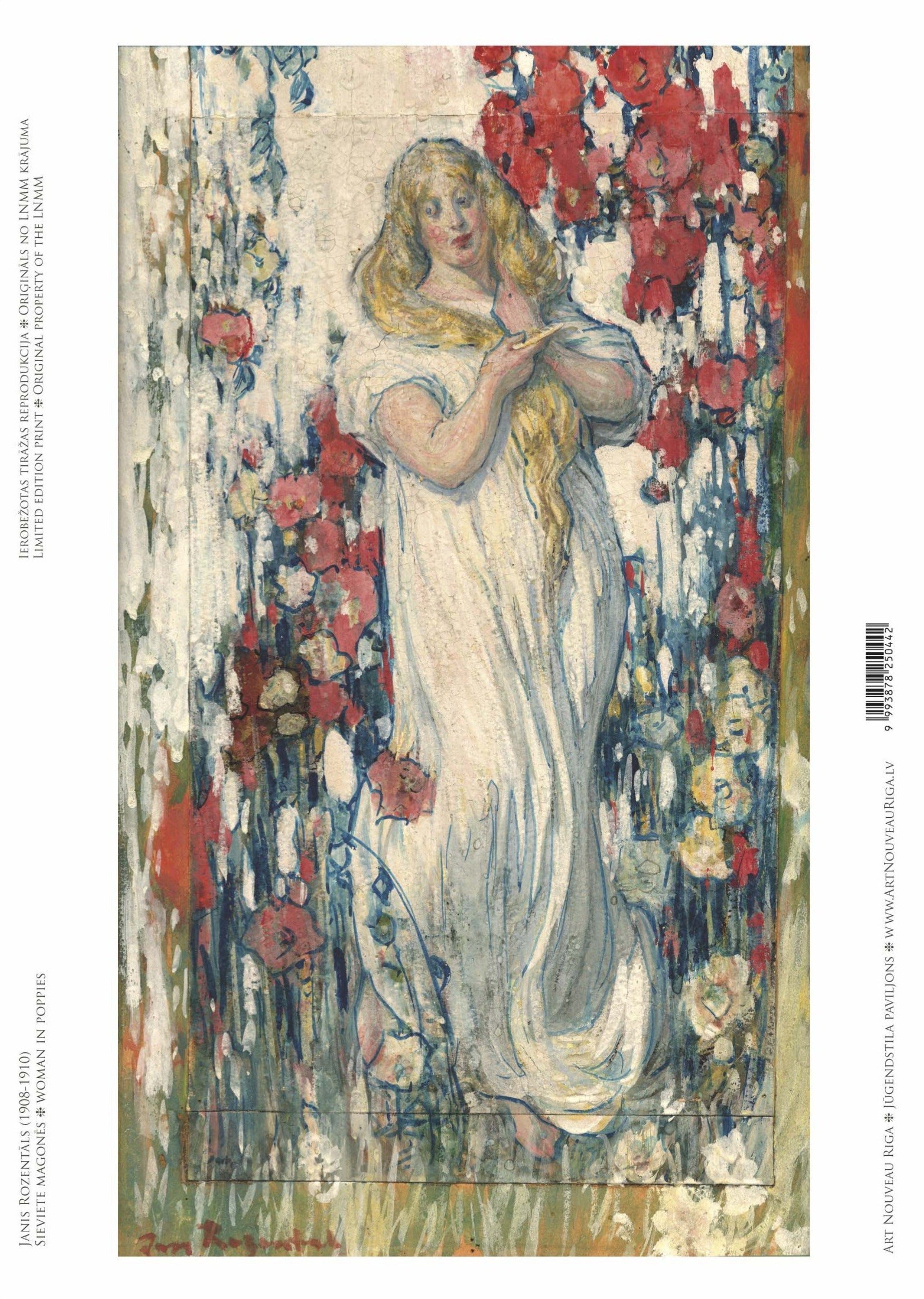 J. Rozentāls - Sieviete magonēs